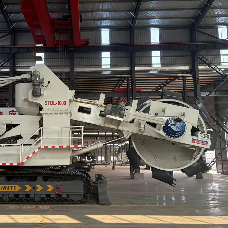 Bucket wheel stacker