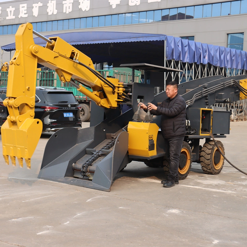 Hot-selling wheeled underground continuous loader