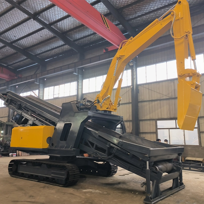 High-performance train coal unloader