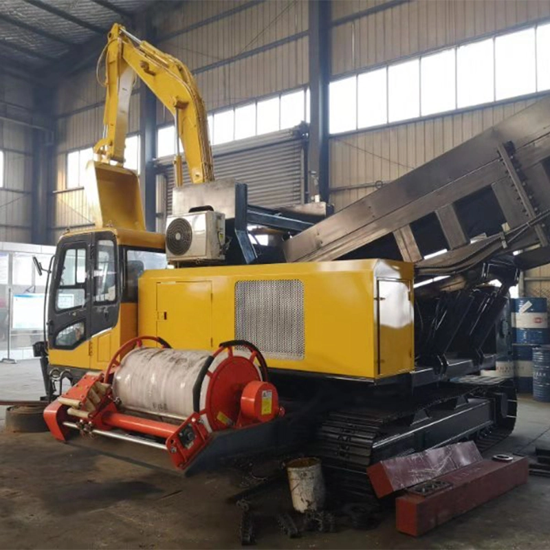 High-performance train coal unloader