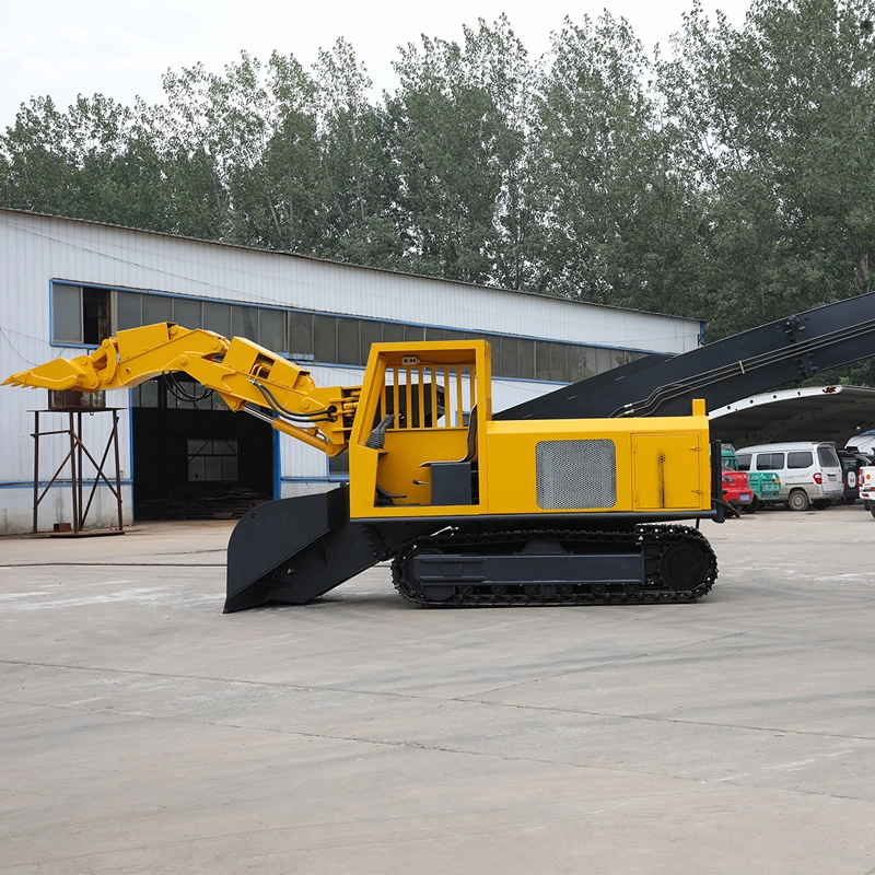 Innovative technology crawler slag raking machine