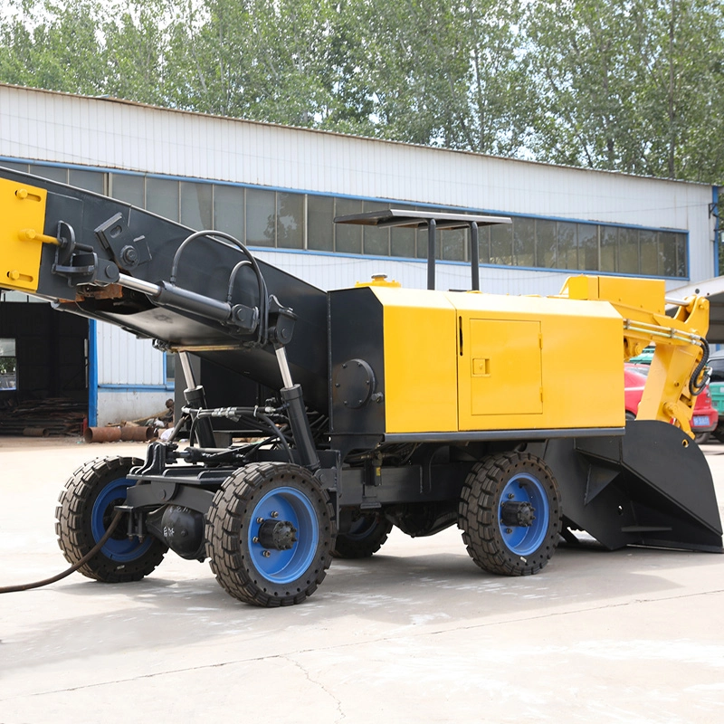 Innovative technology wheeled slag raking machine