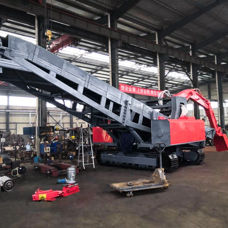 High-performance train coal unloader