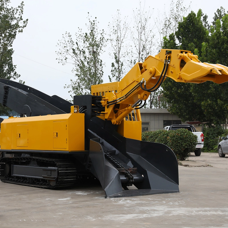 Innovative technology crawler slag raking machine
