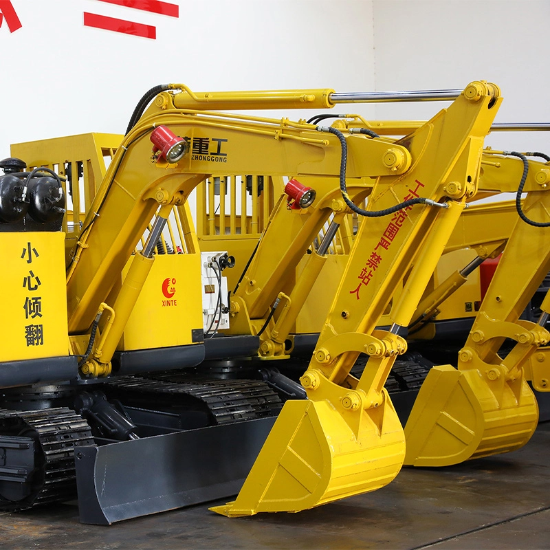 High-performance diesel excavators for coal mines