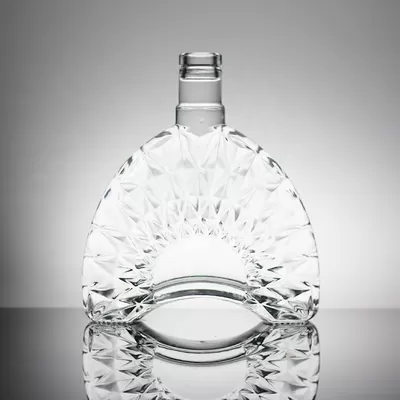 Custom-shaped Beauty Female glass bottles for wine lovers and connoisseurs