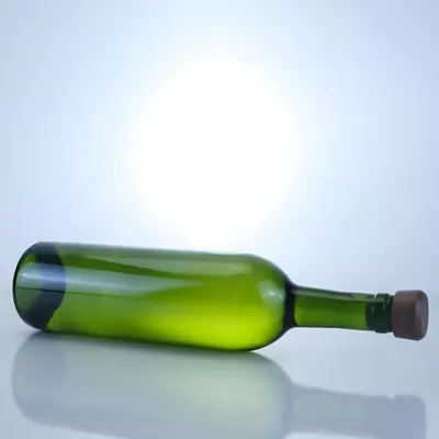 700ml antique green glass bottle, suitable for the base glass of spirits, rum, gin, oil and beer